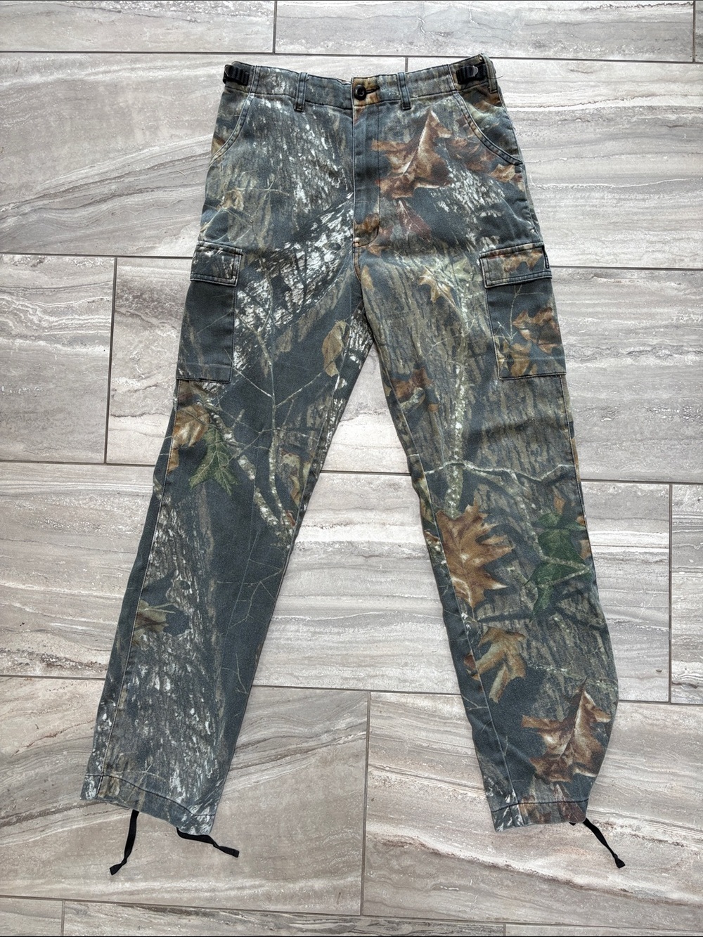Cabela's boys  Camo Cargo Pants - Green/Brown